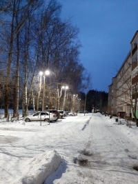 Освещение улиц г.Тотьма Вологоская область